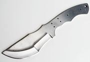 D-2 Steel Tracker Knife Making Blank Blade Hunting Skinning Skinner D2 Knives