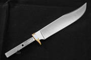 Custom Knife Making Blade Blank Guard 7 1/2in Clip Point Hunter Hunting Bowie