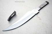 Blank Skinning Hunting Small Guard Knife Blade Knives Blanks Upswept Clip Steel