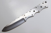 High Carbon 1095 Steel Drop Point Knife Blank Blade Skinner Hunting 1095HC New