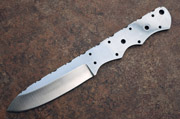 D2 Steel Drop Point Knife Blank Making Blade Hunting Skinner Skinning D-2 Knives