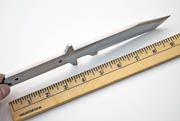 High Carbon 1095 Steel Modern Tanto  Knife Blank Blade Skinner Hunting 1095HC New