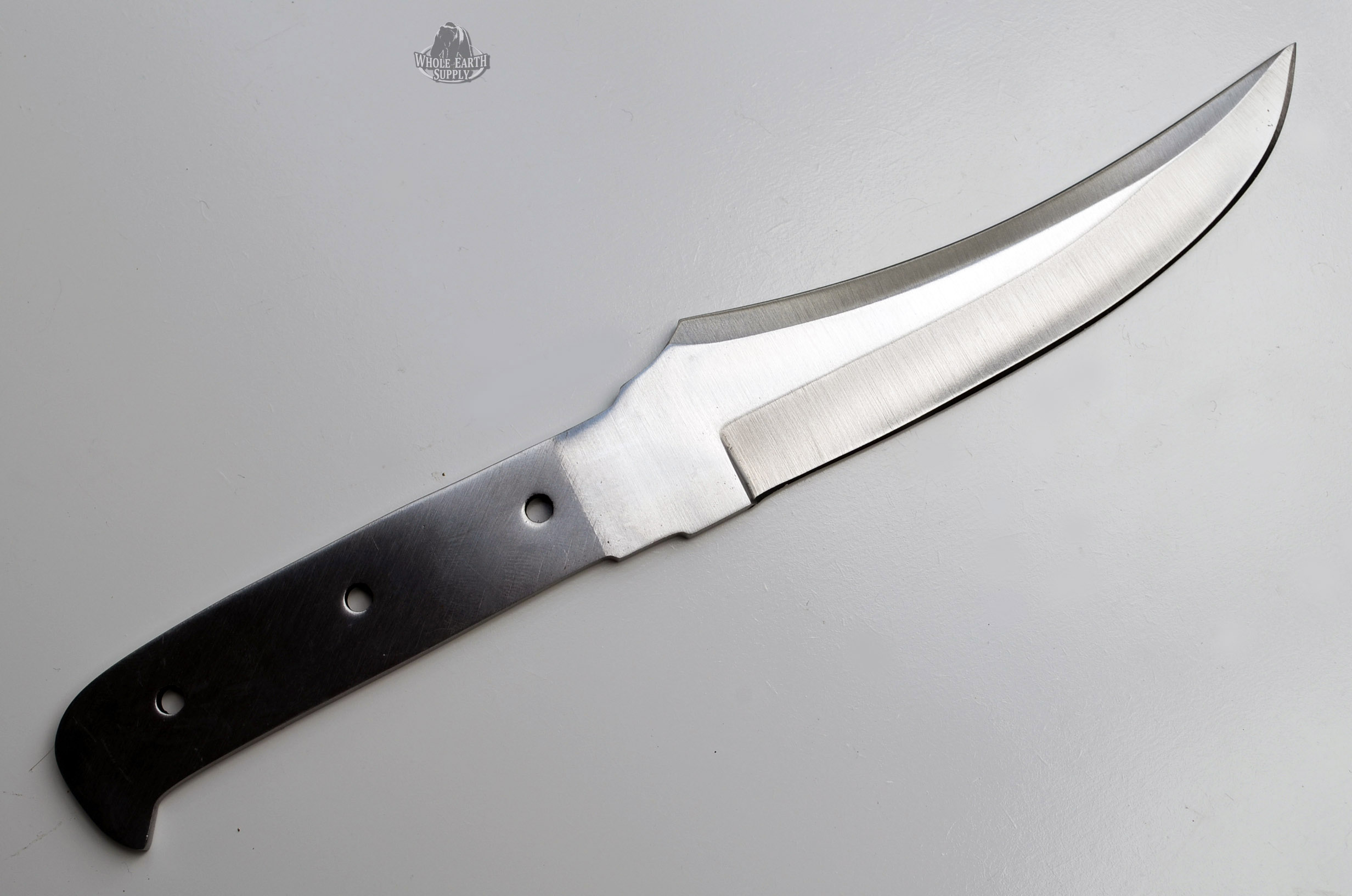 High Carbon 1095 Steel Upswept Knife Blank Blade Hunting Skinning Skinner 1095HC