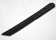 1095 High Carbon Steel Traditional Tanto Knife Blank Blade Hunting Skinning Skinner 1095HC Black Powder Coated