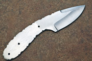 Drop Point D2 Steel Knife Blank Blade Making Hunting Skinner Skinning D-2 Knives