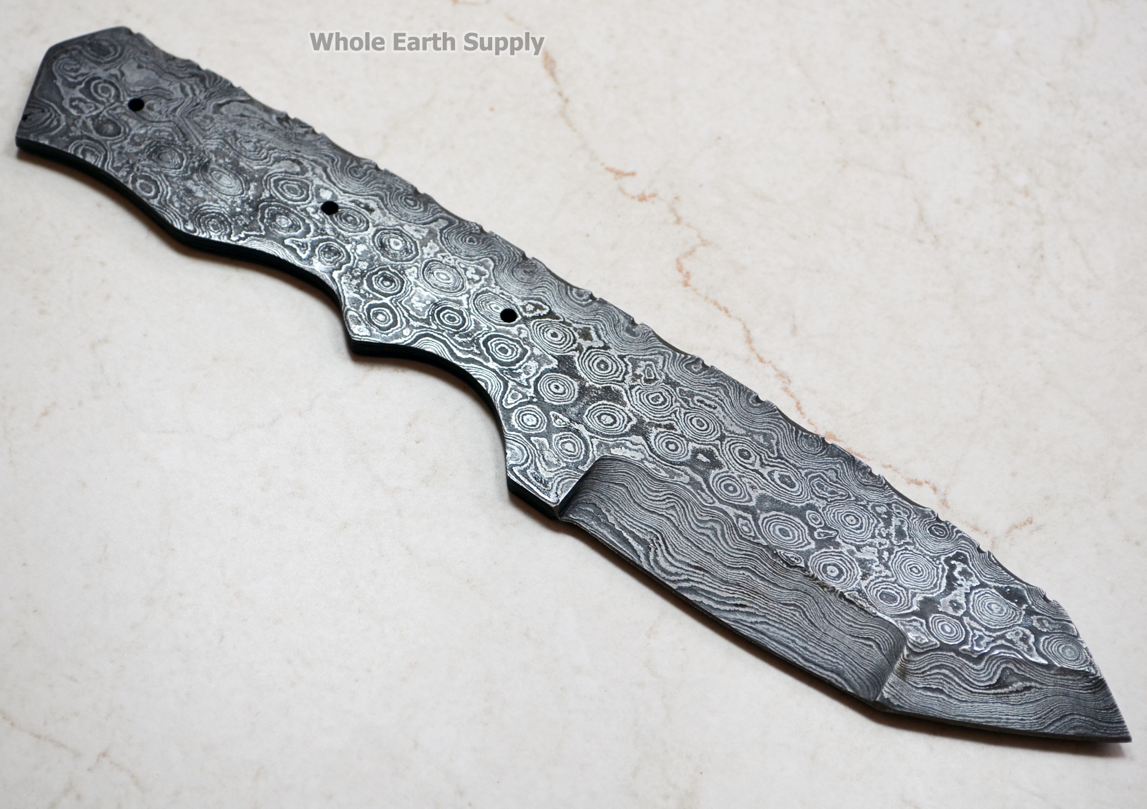 Damascus Knife Blank Blade Tanto  Hunting 1095 High Carbon Steel Making