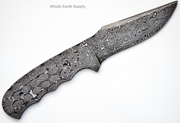 Knife Making Damascus Hunting Skinning Blank Knives Steel 1095 High Custom Blade
